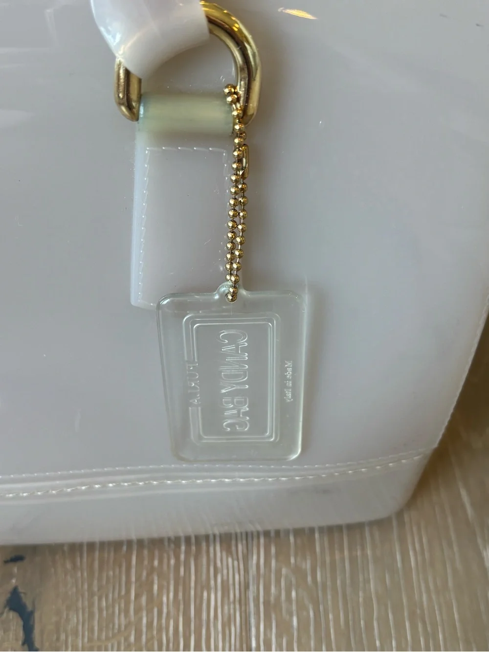 Furla Rose Candy Glossy Dome Satchel - Picture 5 of 10